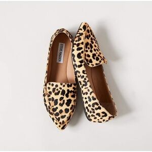 Steve Madden Leopard Print Flats; Size 10
